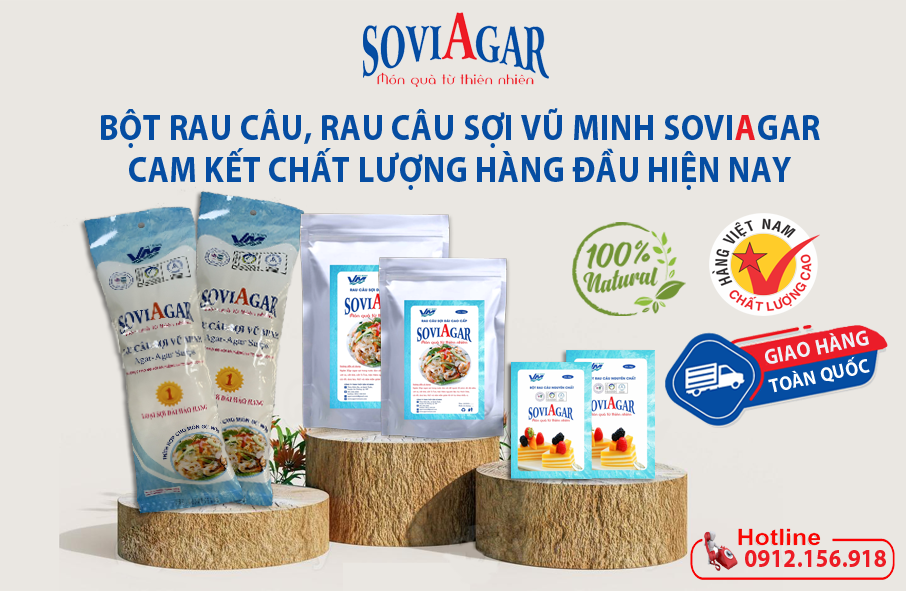 Tìm Kiếm Nhà Phân Phối Bột Rau Câu Và Rau Câu Sợi Vũ Minh Soviagar