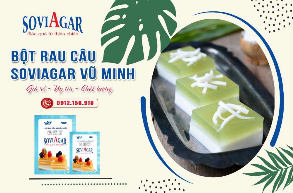 Bột Rau Câu Vũ Minh SoviAgar Hải Phòng - Tinh Hoa Từ Biển Cả