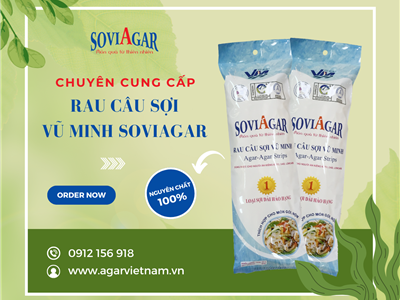 Rau Câu Sợi Vũ Minh SoviAgar - Đặc Sản Hải Phòng, Chất Lượng Hảo Hạng