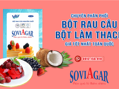 Bột rau câu giòn agar - agar | Đặc Sản Tự Nhiên Từ Hải Phòng, Giá Tốt