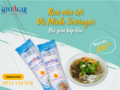 Giòn Dai Mát Lành - Sống Khỏe Sống Đẹp Với Rau Câu Sợi Vũ Minh Soviagar