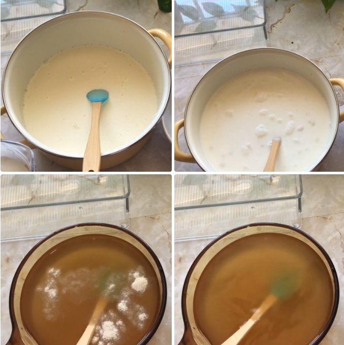 Làm hỗn hợp bột rau câu- Agar Việt Nam Vũ Minh