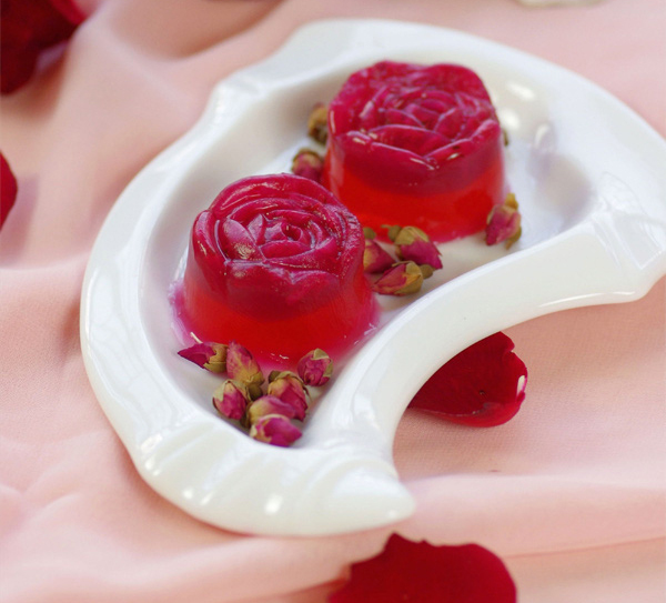 Đãi khách với món thạch rau câu hoa hồng đẹp mắt mà vô cùng thơm ngon- Agar Việt Nam Vũ Minh
