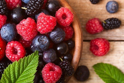 Các loại trái berriess giúp đốt cháy mỡ và calo