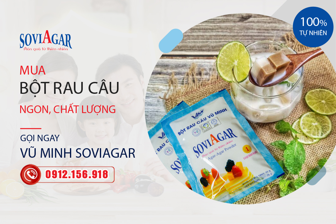 Bột rau câu nào nguyên chất, được người tiêu dùng yêu thích?