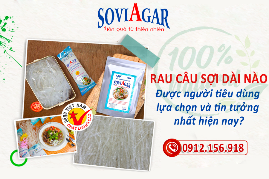 Rau câu sợi dài Vũ Minh Soviagar - Bí kíp cho món nộm - MUA 2 TẶNG 1