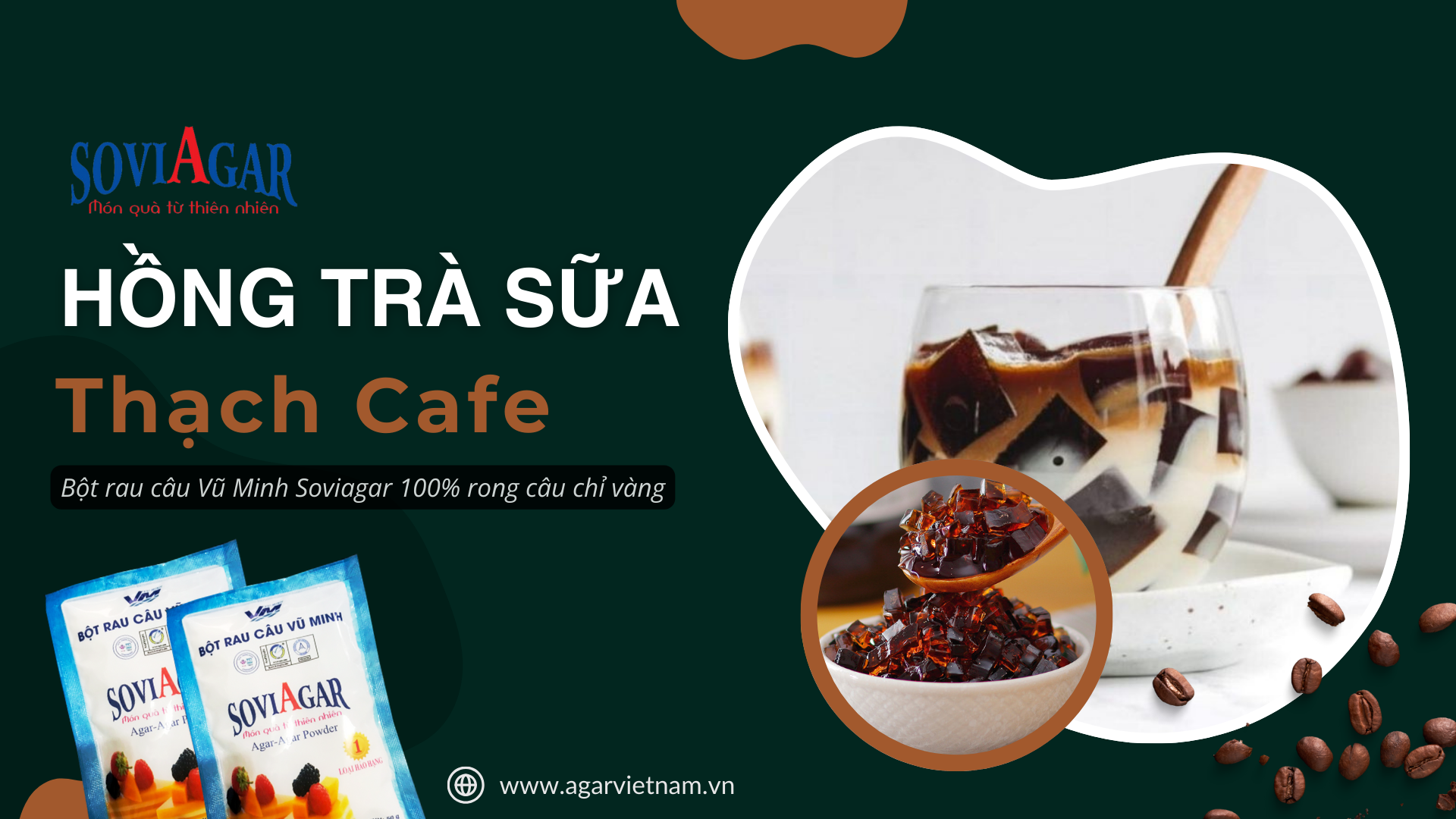 Hồng trà sữa thạch cafe ngon lịm tim, ai cũng có thể làm