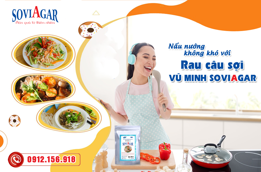 Rau Câu Sợi Vũ Minh Soviagar - Chọn Lựa Đỉnh Cao Cho Món Ăn Sáng Tạo