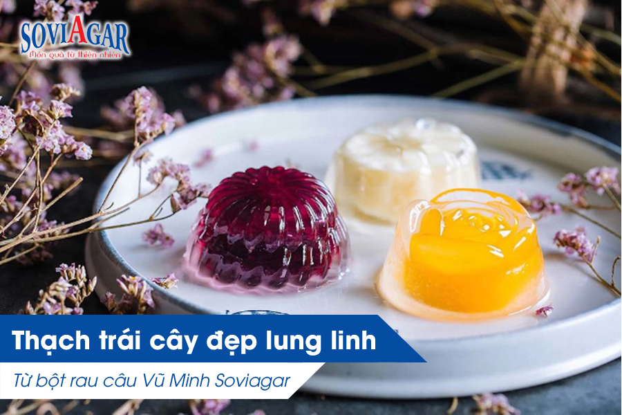 Thạch Rau Câu Đẹp Lung Linh – Vị Ngon Mát Cho Mâm Cỗ Tết