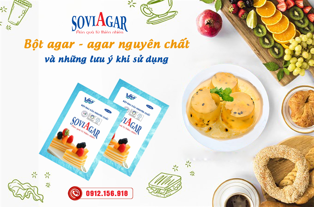 Sống Lành Mạnh Từ Món Ăn Ngon Cùng Bột Rau Câu Nguyên Chất Vũ Minh Soviagar