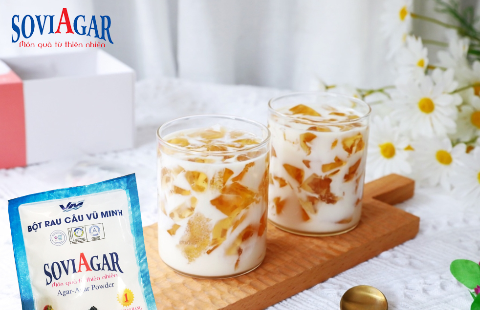 Thạch Trà Sữa Đào Mát Lành – Hòa Quyện Vị Trà Thơm Nhẹ & Đào Ngọt Dịu