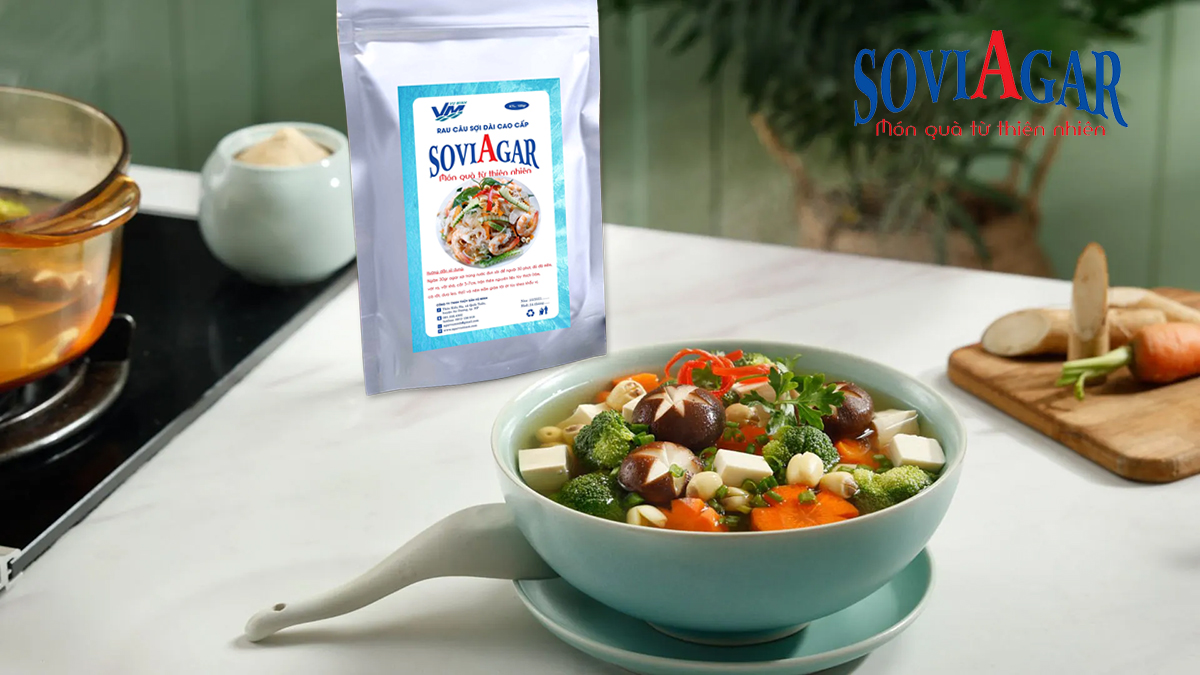 Canh Rau Câu Sợi Vũ Minh Soviagar – Vị Ngon Từ Biển, Dịu Mát Từ Tâm