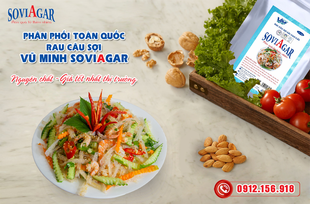 Rau Câu Sợi Vũ Minh Soviagar – Lựa Chọn Hàng Đầu Cho Món Ăn Mát Lạnh Mùa Hè!