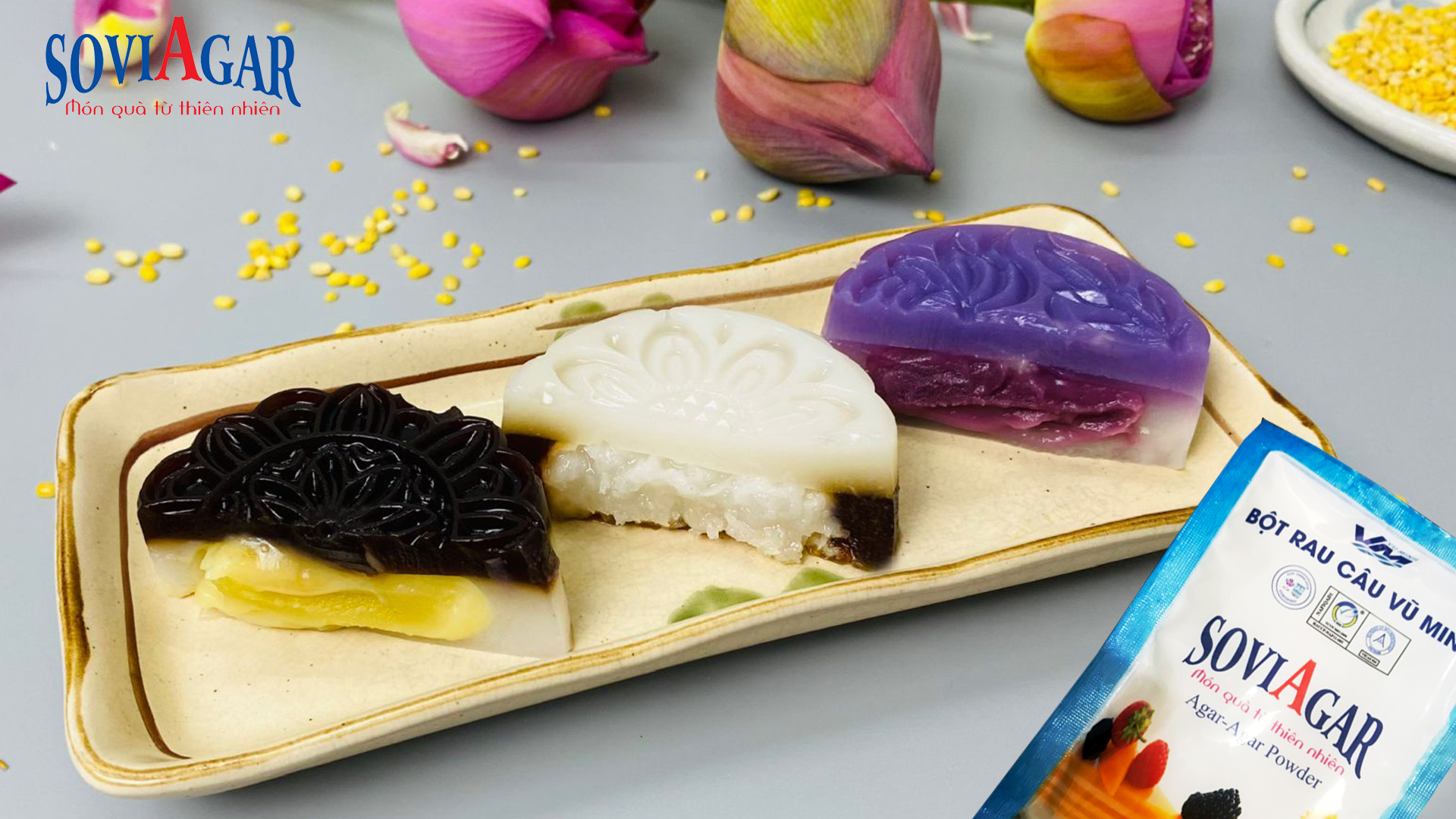 Biến Tấu Cực Đỉnh Với Bánh Trung Thu Rau Câu – Vừa Đẹp Lại Vừa Ngon