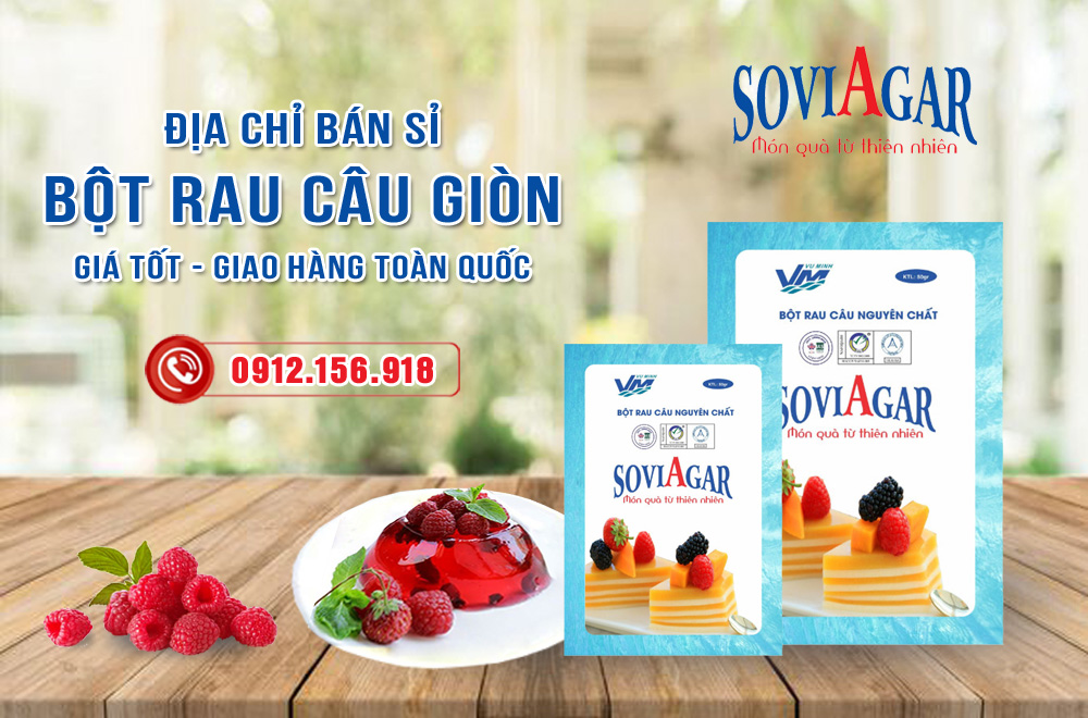 Muốn Thạch Ngon Khó Cưỡng? Chọn Ngay Bột Agar-Agar Đặc Sản Hải Phòng