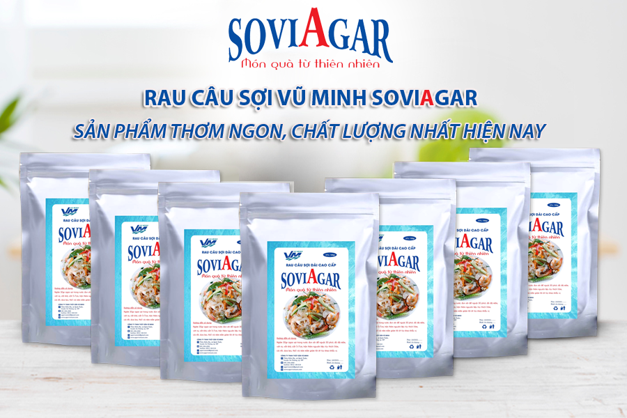 Soviagar – Rau Câu Sợi Chất Lượng Cao Cho Người Nội Trợ Thông Minh