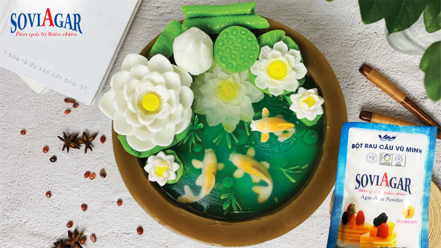 Đa Sắc Màu, Đa Hương Vị: Bánh Thạch Rau Câu Cho Ngày Sinh Nhật