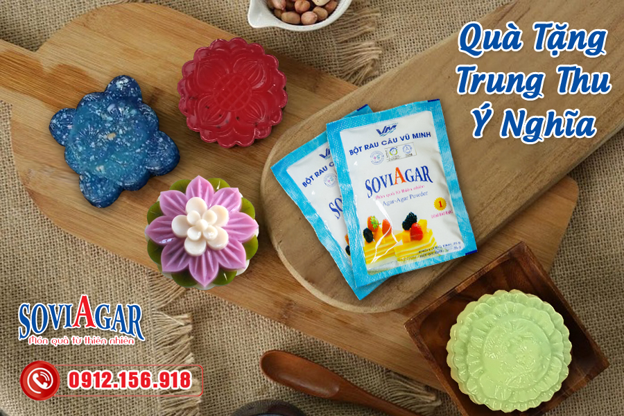 Đột Phá Hương Vị Trung Thu – Bánh Rau Câu Nhân Flan Ngon Khó Cưỡng