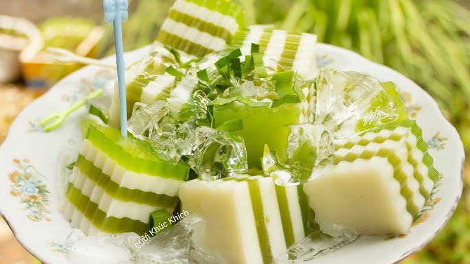 Mát Lạnh Từng Miếng Thạch – Hòa Quyện Hương Trà Xanh Và Bột Rau Câu Soviagar