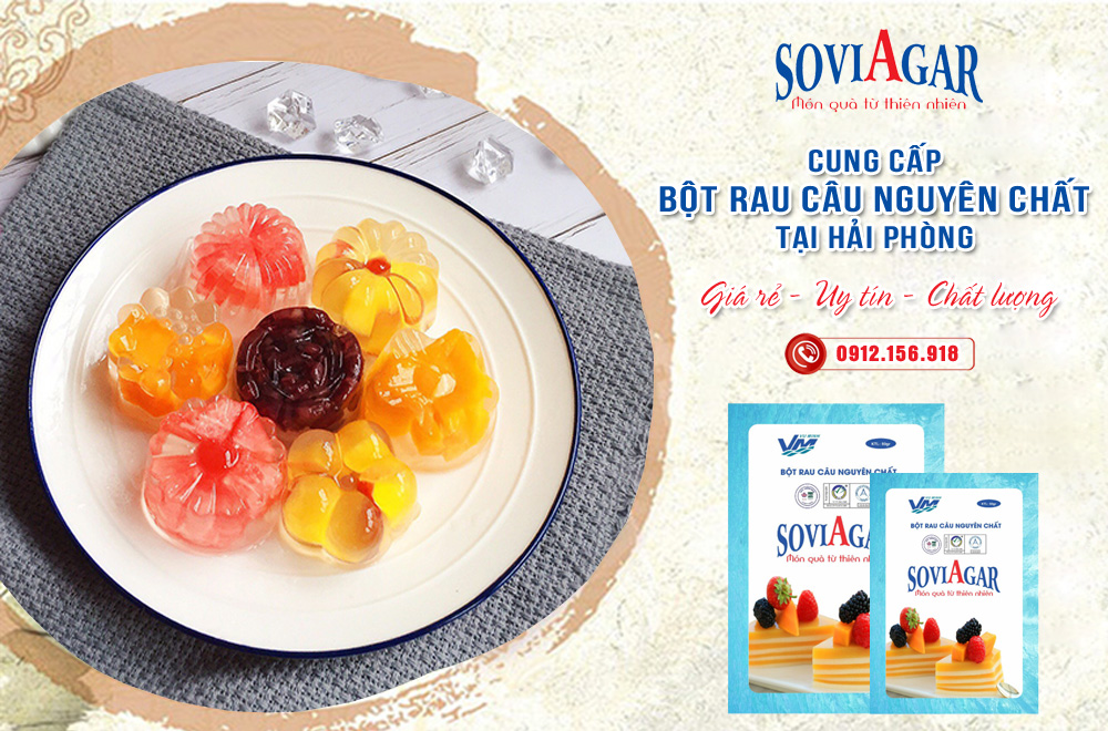 Thạch Rau Câu Soviagar: Nguyên Liệu Nhỏ – Biến Hoá Ngàn Món Ngon 