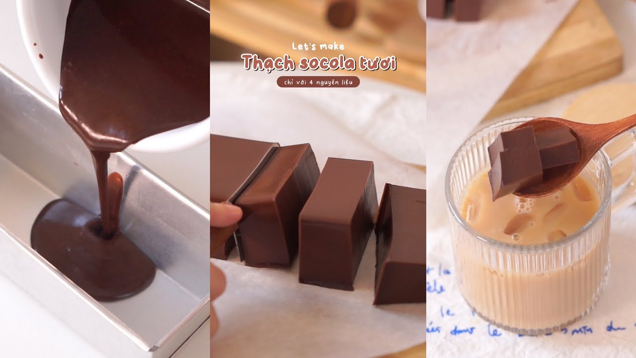 Thạch Socola Tươi Topping Trà Sữa – Xu Hướng Mới Khiến Giới Trẻ “Mê Tít”