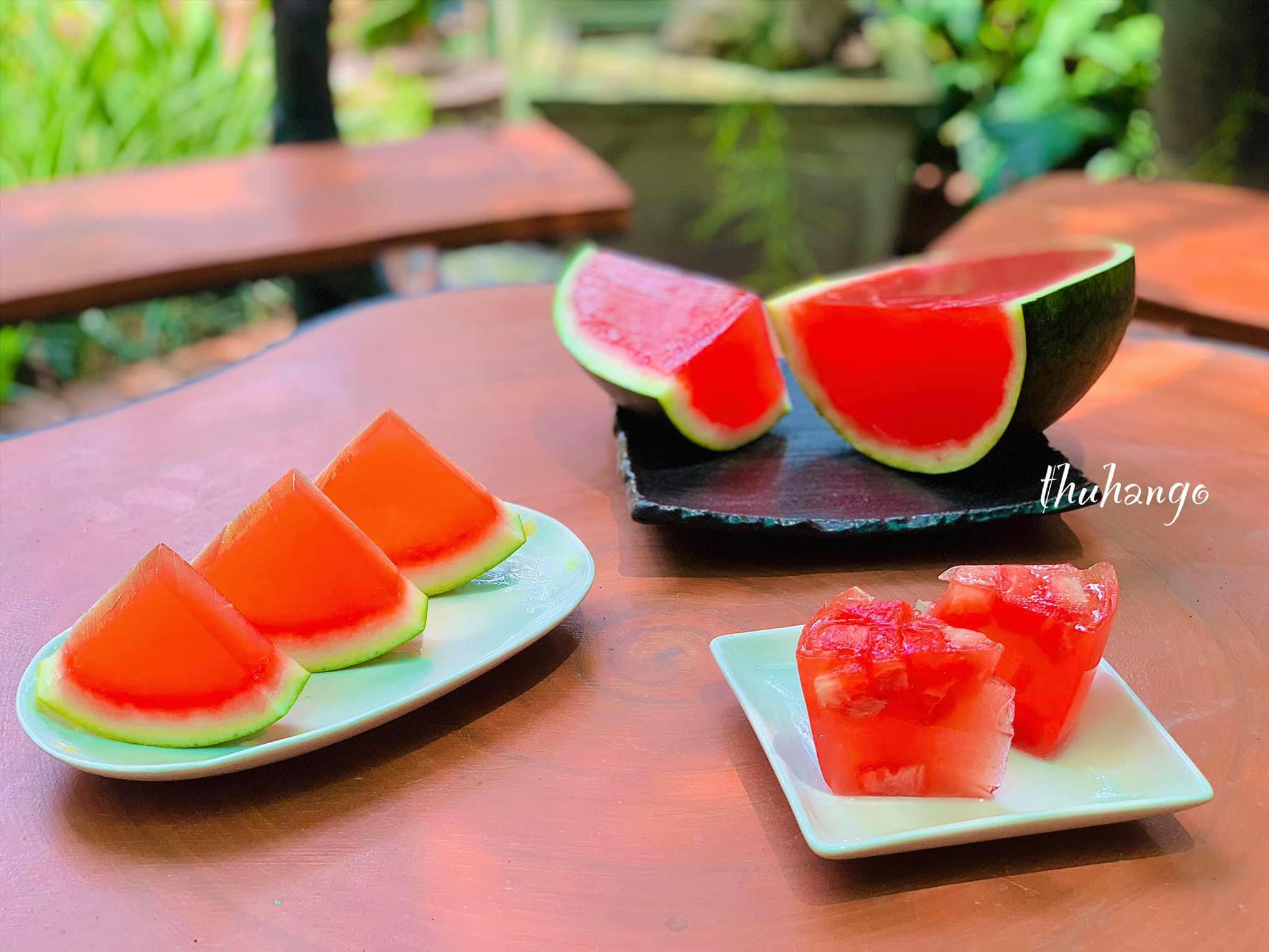 Làm Thạch Dưa Hấu Siêu Mát Lạnh, Vừa Ngon Vừa Đẹp, Bé Mê Tít