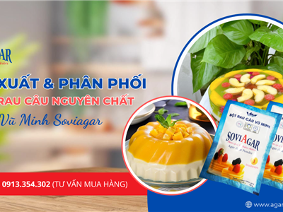 Vũ Minh Soviagar Nhà Cung Cấp Bột Rau Câu Nguyên Chất  - Tinh Hoa Từ Tự Nhiên