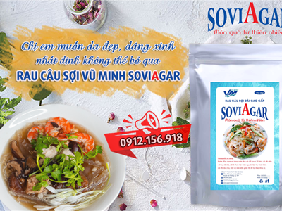 Dáng Xinh, Da Đẹp Nhờ Rau Câu Sợi Vũ Minh SoviAgar – Bí Quyết Từ Thiên Nhiên