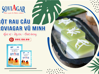Sản Xuất Bột Rau Câu Nguyên Chất – An Toàn Từ Tâm, Chất Lượng Từ Gốc