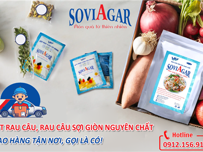 Giải Pháp Cho Ngành Ẩm Thực: Bột Rau Câu Soviagar – Ngon, Chuẩn, An Toàn