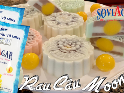 Mùa Trăng Này, Thử Làm Bánh Trung Thu Rau Câu Cùng Soviagar!