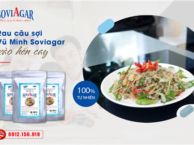 Lạ Mà Ngon: Rau Câu Sợi Xào Hến Cay – Bùng Vị Khó Quên