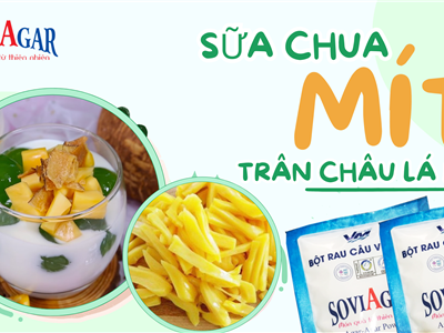 Mát Lạnh Từng Muỗng – Sữa Chua Mít Trân Châu Lá Dứa Gây Nghiện Mùa Hè
