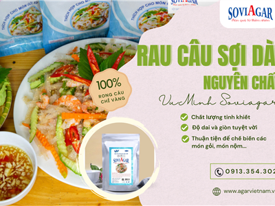 Điều Gì Khiến Rau Câu Sợi Vũ Minh Soviagar Được Ưa Chuộng Đến Vậy?