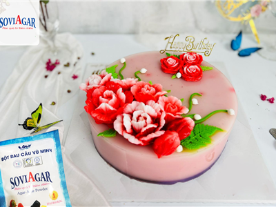 Ngọt Mát Từng Lớp – Bánh Sinh Nhật Rau Câu Ngon Chuẩn Vị