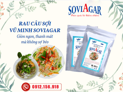 Rau Câu Sợi Vũ Minh Soviagar – Món Giải Nhiệt Ngon, Không Lo Thừa Cân