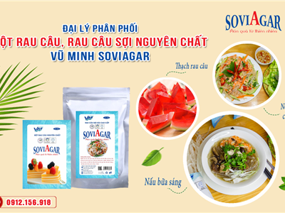 Sống Lành – Sống Khỏe: Thêm Rau Câu Sợi SoviAgar Vào Thực Đơn Mỗi Ngày