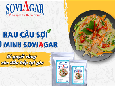 Bí Quyết Làm Món Ngon Tại Nhà: Rau Câu Sợi Vũ Minh Soviagar – Tiện Lợi, An Toàn, Dễ Dùng