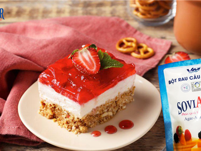 Thạch Dâu Xoắn Cực Xinh: Cách Làm Đơn Giản Từ Bột Rau Câu Vũ Minh