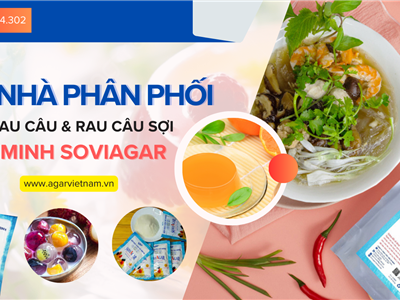 Tuyển Đại Lý Phân Phối Rau Câu Vũ Minh Soviagar Trên Toàn Quốc – Chiết Khấu Cao 2026