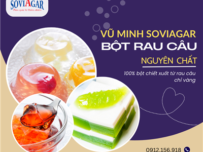 Mẹo Hay Nhà Bếp Với Bột Rau Câu Vũ Minh Soviagar – Nấu Thạch Ngon, Đẹp, Không Bị Tách Nước