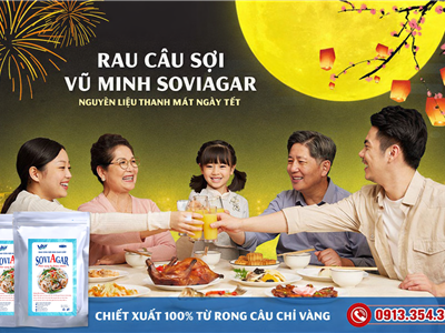 Rau Câu Sợi Vũ Minh Soviagar – Nguyên Liệu Vàng Cho Món Nộm Thanh Mát Ngày Tết Cổ Truyền