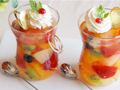 THẠCH RAU CÂU HOA QUẢ – MÓN TRÁNG MIỆNG THANH MÁT 