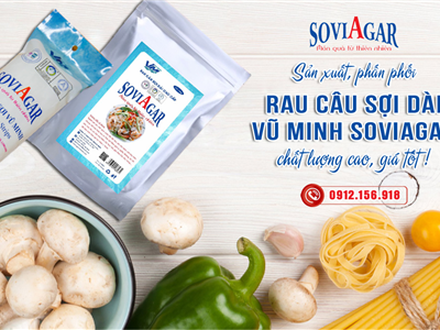 Rau Câu Sợi Soviagar Vũ Minh – Lựa Chọn Lành Mạnh Cho Sức Khỏe Gia Đình Việt