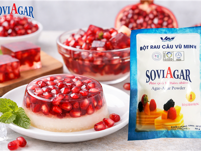 Thạch Rau Câu Lựu Mát Lạnh – Món Tráng Miệng Giải Nhiệt Dễ Làm Tại Nhà