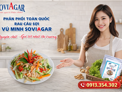 Rau Câu Vũ Minh SoviAgar – Nguyên Liệu Làm Các Món Ngon Thanh Mát Và Giá Trị Dinh Dưỡng