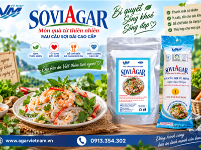 Rau Câu Sợi Vũ Minh SOVIAGAR – Bí Quyết Ăn Ngon, Sống Khỏe, Sống Đẹp Mỗi Ngày